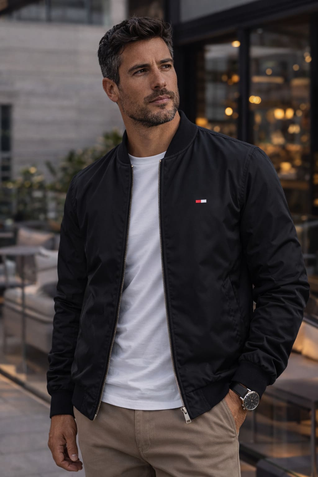 Chaqueta TH Stratford - Clásica, elegante y hecha para destacar | chaqueta impermeable para hombre - vista 5