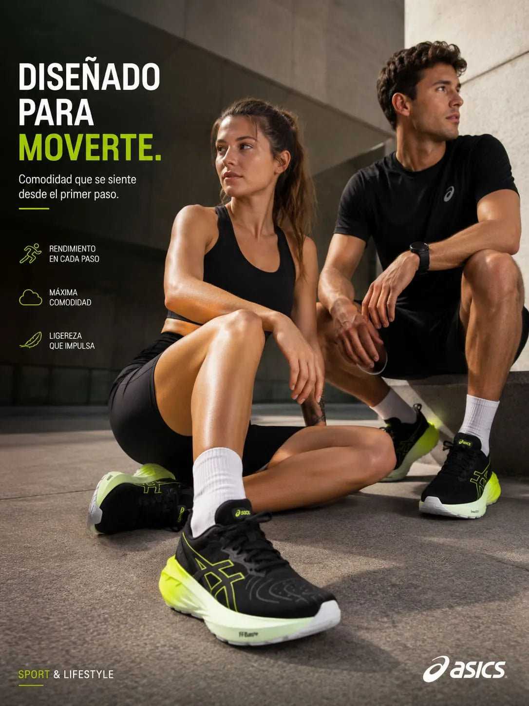 ASICS GlideRun™ - con tecnología FF BLAST+
