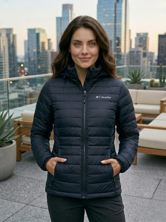 Chaqueta femenina Powder Lite™ con capucha | chaqueta para mujer - vista 6