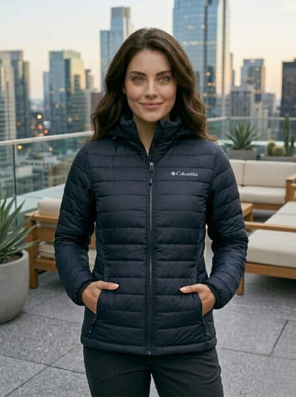 Chaqueta femenina Powder Lite™ con capucha | chaqueta para mujer - vista 6