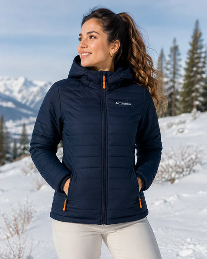 Chaqueta Columbia Powder Lite - Capucha removible