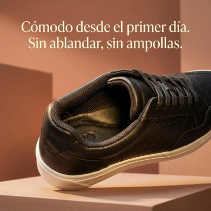 Tenis Cabrera — Cuero Legítimo, Suela Cosida Que No Se Despega
